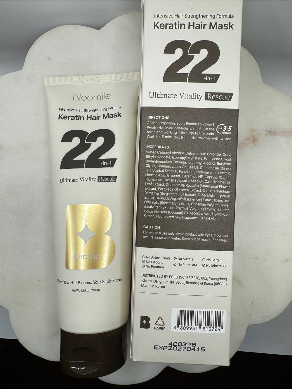 Bloomile Keratin Hair Mask - Picture 3 of 5